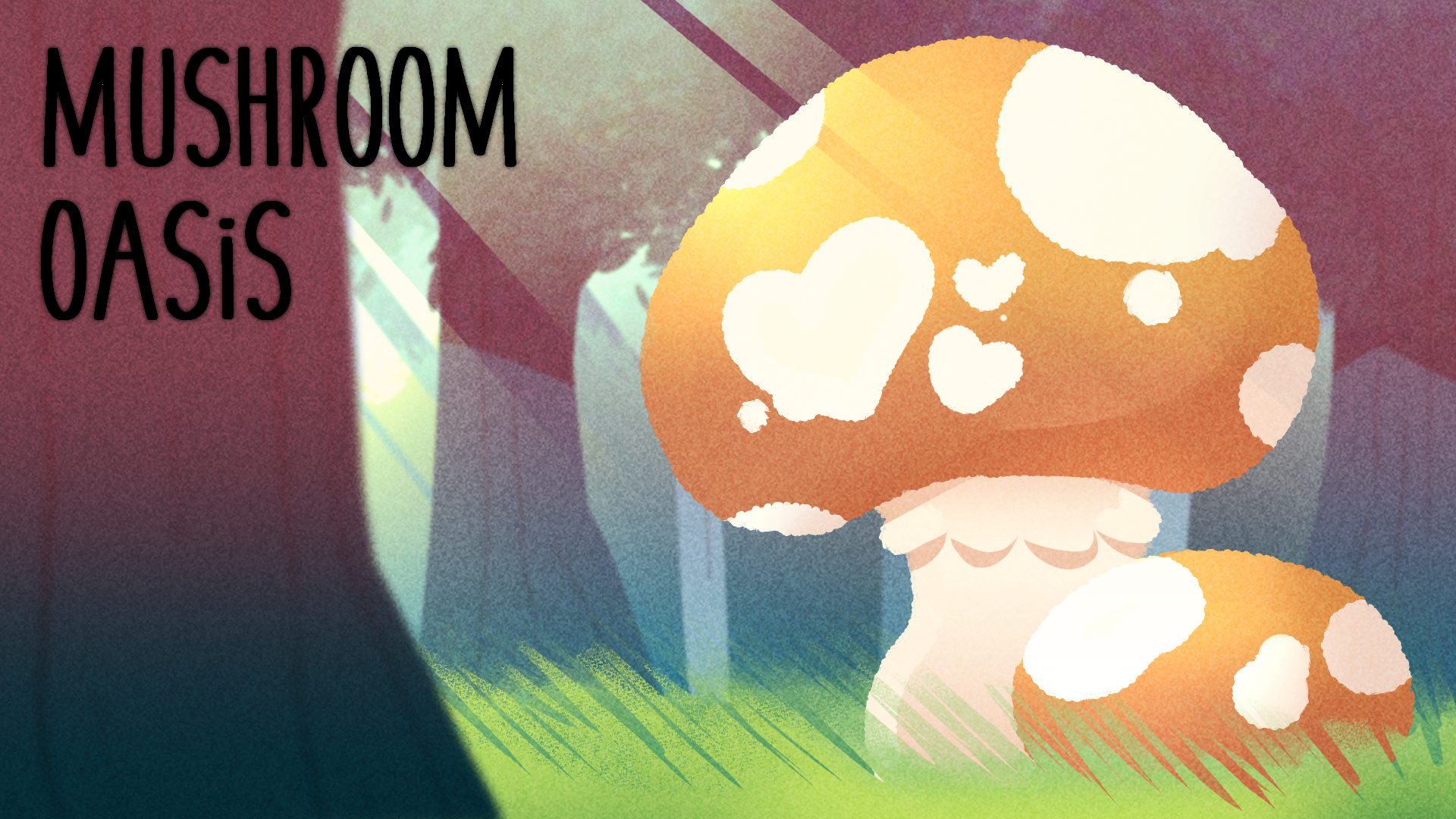 Mushroom Oasis main menu artwork